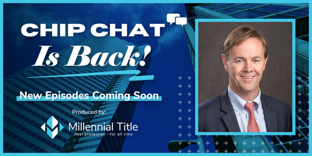 CTA that says, "Chip Chat is Back! New Episodes Coming Soon" with a link to the podcast.